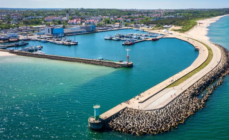 Władysławowo - Molo? Falochron! Spacer po porcie i plażach