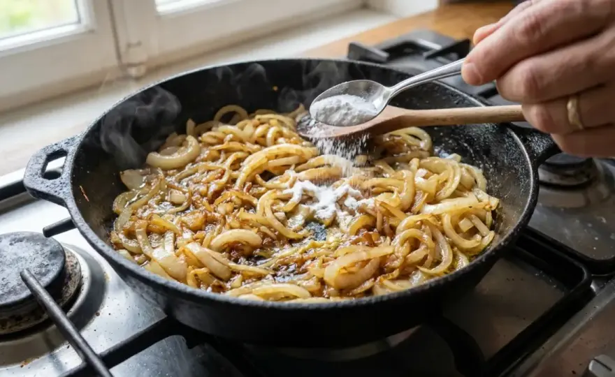 Oignons caramélisés parfaits - Le secret d'une cuisson réussie