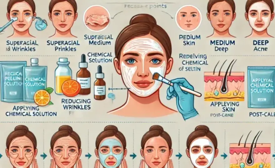 Peeling químico facial - ¿Qué tipo elegir y qué esperar realmente?