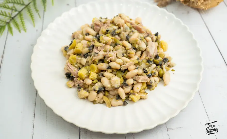 Ensalada de alubias perfecta - El secreto está en el equilibrio