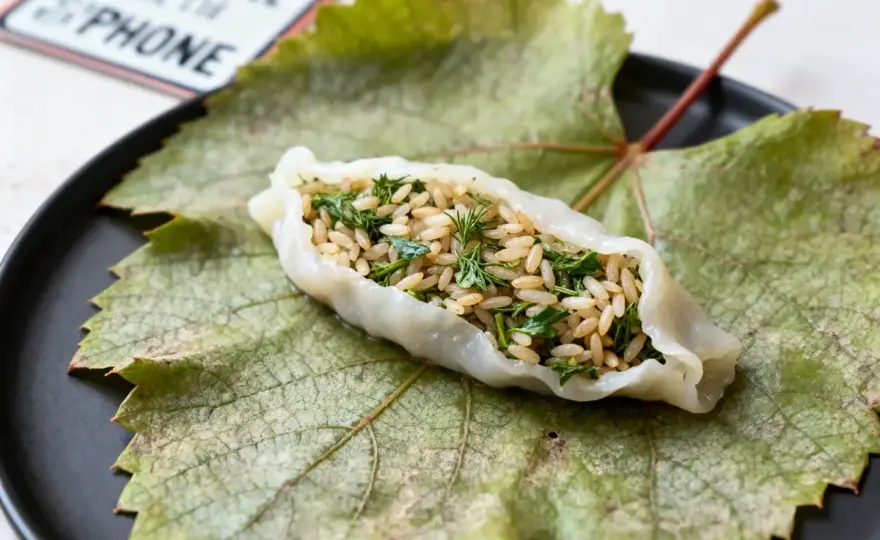 Feuilles de vigne farcies - Le secret d'un mezze parfait