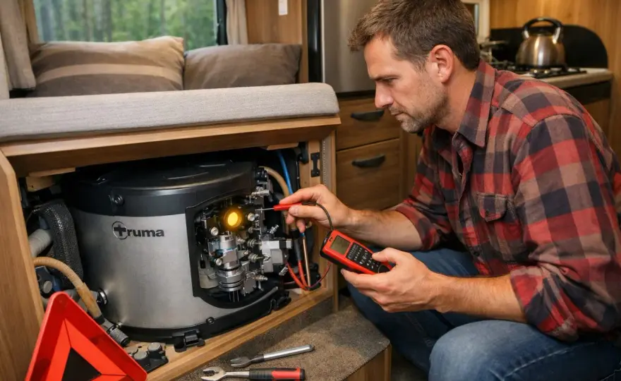 Chauffe-eau Truma camping-car - Guide complet pour l'utiliser
