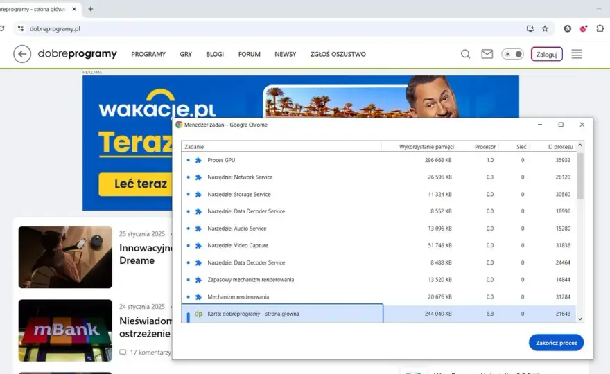 Jak wyczyścić przeglądarkę Chrome i poprawić jej wydajność