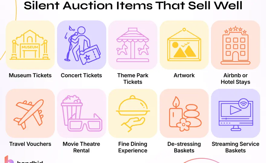 Silent Auction Donations - Get More Items for Your Event
