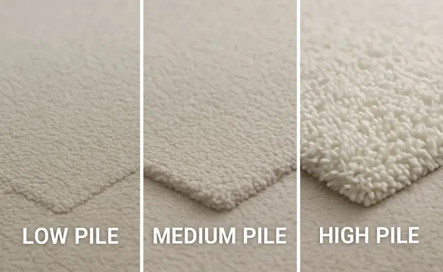 Low vs. High Pile Carpet - Which is Right For Your Home?