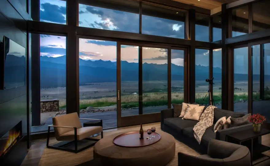 Modern Mountain House Interior - Calm, Durable, Connected