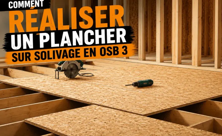 Plancher OSB parfait - Épaisseur, pose, astuces anti-grincement