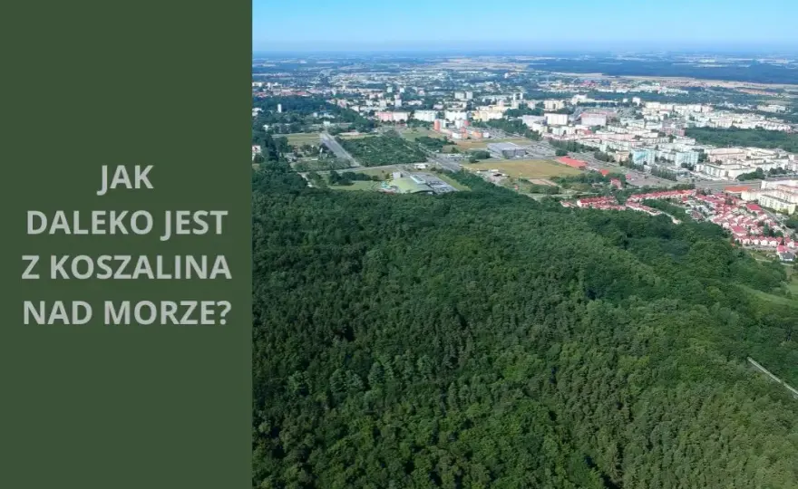 Koszalin ile do morza? Sprawdź najbliższe plaże i dojazd