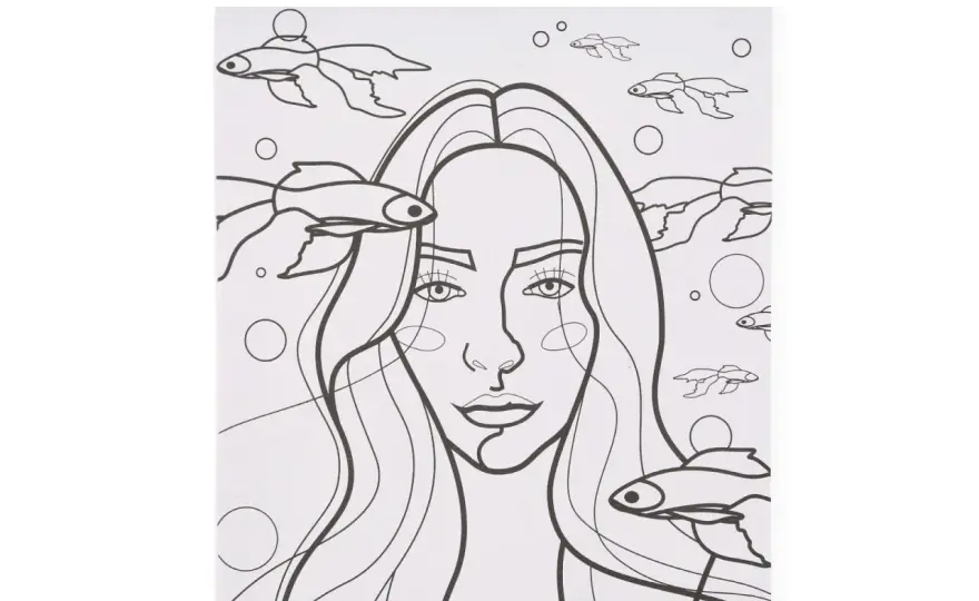 Dibujo de chica para colorear - Guía para elegir el mejor