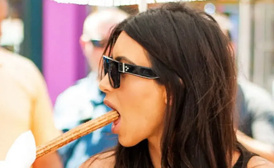 Kim Kardashian i jej niezwykła miłość do churros w życiu codziennym