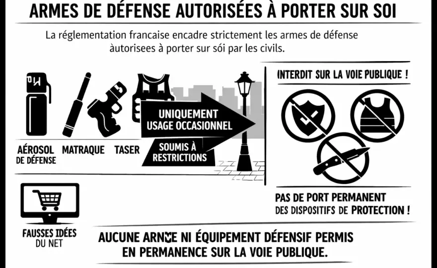 Taser en France - Légal ou pas ? La vérité sur la loi