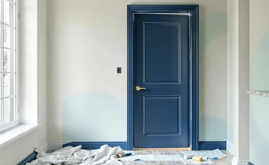 Relooker une porte avec moulures - Le guide complet