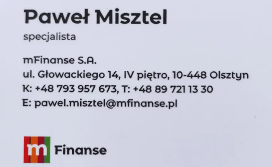 Ranking ekspertów finansowych w Olsztynie - 2026