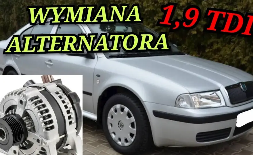 Jak wyciągnąć alternator Skoda Octavia 1.9 TDI bez zbędnych problemów