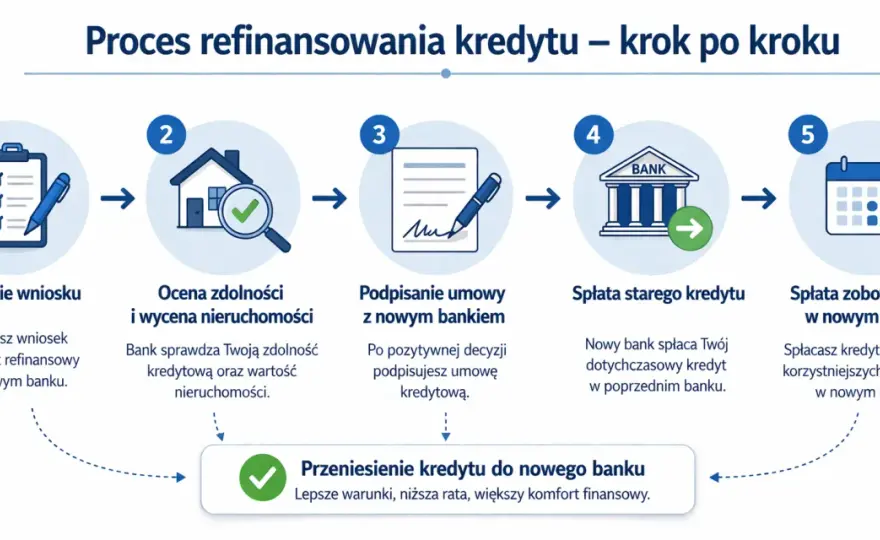 Refinansowanie kredytu - kiedy się opłaca? Policzymy to!