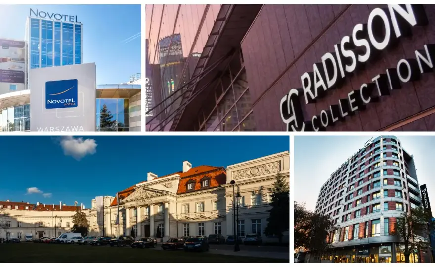 Top 8 najbardziej ciekawych hoteli w Warszawie: wyjątkowe miejsca noclegowe