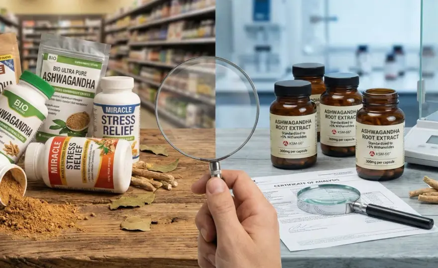 Ashwagandha - Vrais effets, choix et précautions utiles