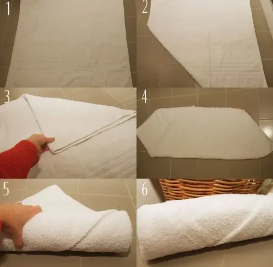 Jak składać ręczniki jak w hotelu? 3 proste sposoby na efekt SPA.