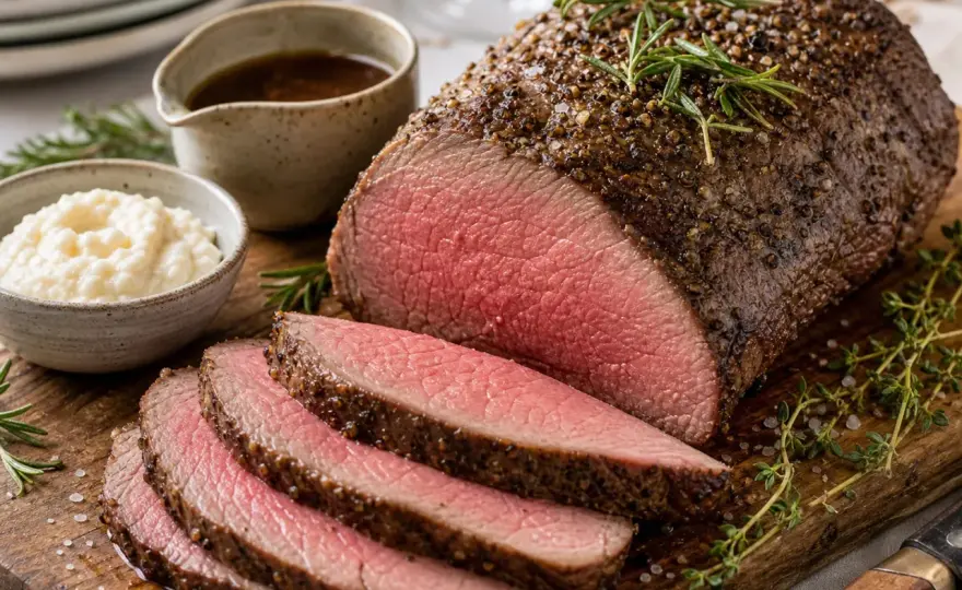 Roastbeef aus dem Ofen - Rosa & saftig - So gelingt es immer!