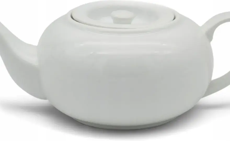 Biały dzbanek do herbaty - Porcelana czy ceramika? Sprawdź różnice