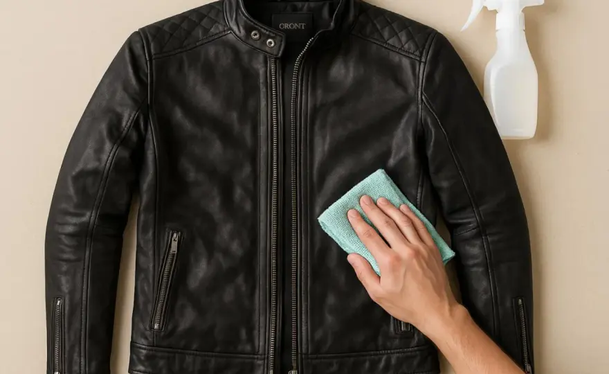 Lederjacke reinigen - Glattleder & Rauleder richtig pflegen