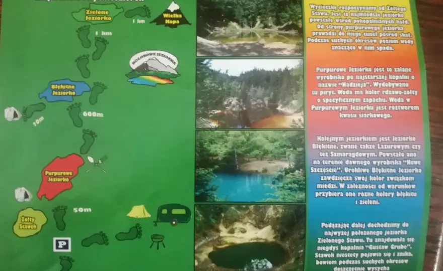 Kolorowe Jeziorka - Rudawy Janowickie. Plan wycieczki i noclegu