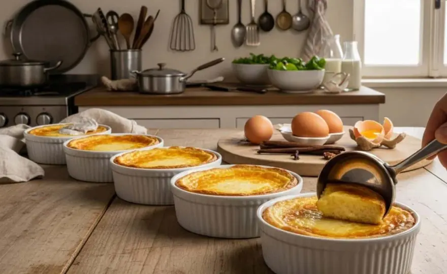 Œufs au lait fondants - proportions et cuisson douce