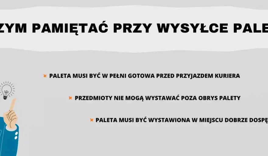 Paleta kurierem - Jak wysłać i nie przepłacić? Poradnik