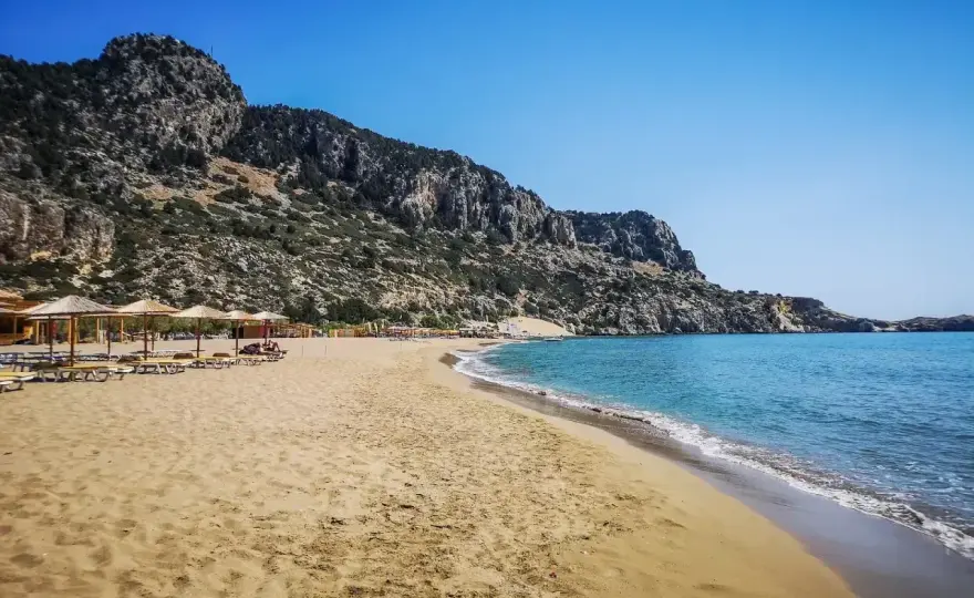 Plaża Tsambika Rodos - Przewodnik, dojazd, atrakcje