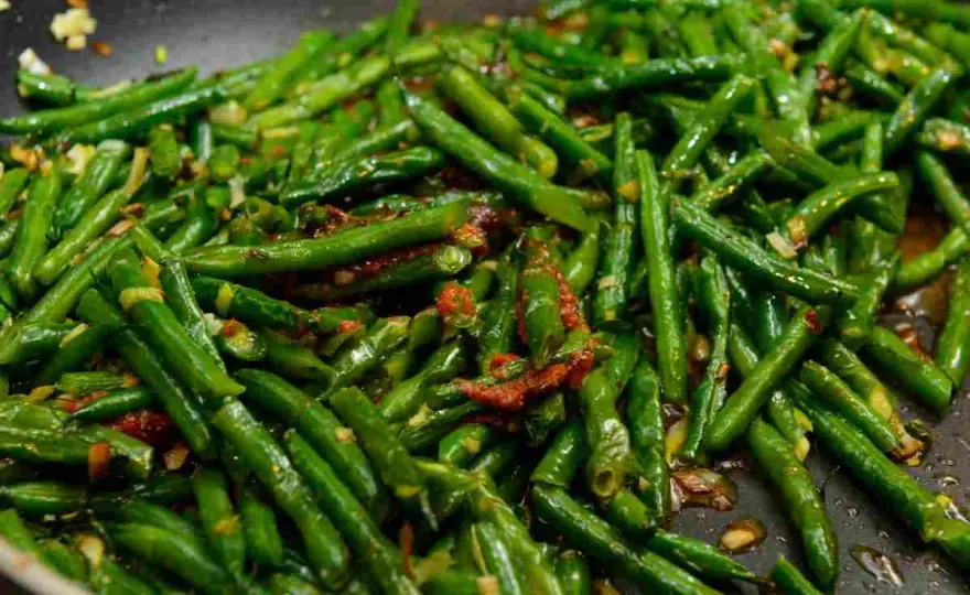 Fagiolini in padella - come restano verdi e croccanti