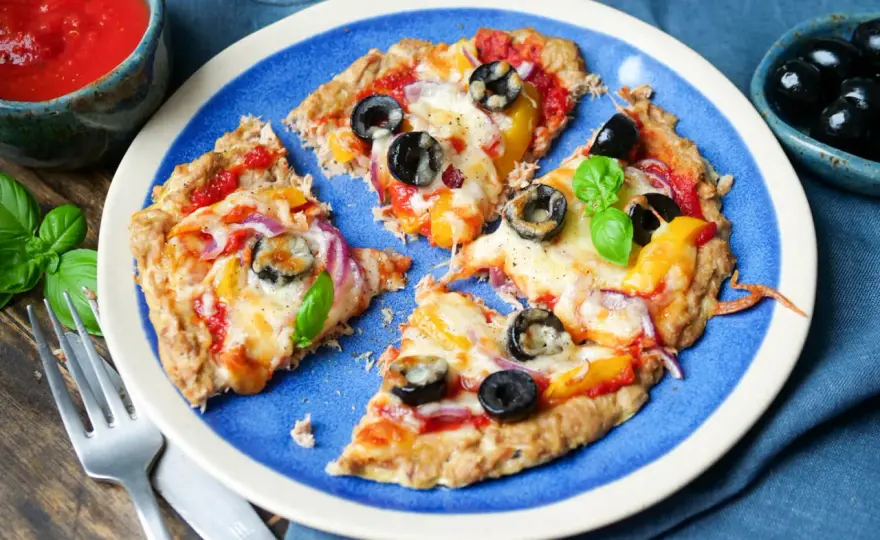 Low Carb Pizza Thunfisch - So gelingt der Boden richtig fest