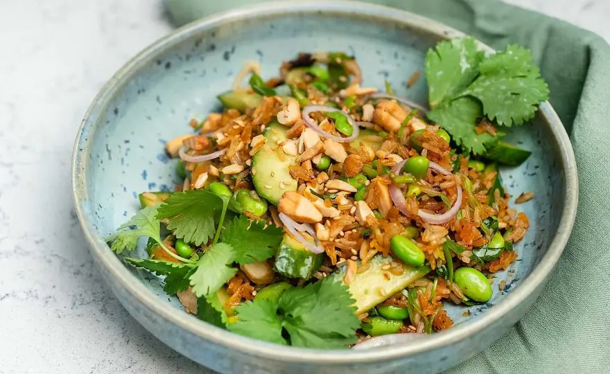 Krispigt ris till sallad - så får du rätt crunch