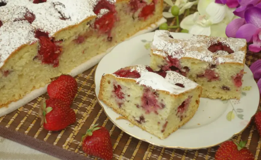 Ciasto z truskawkami, które zawsze się udaje