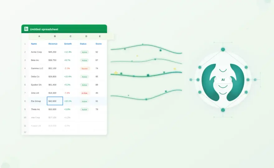 Google Sheets - Jak analizować dane i używać AI?