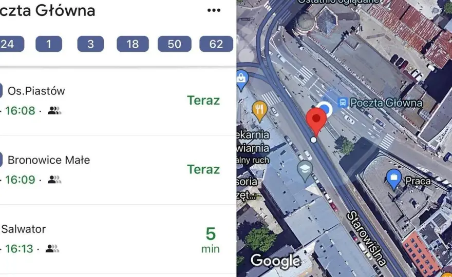 Gdzie jest bus? Śledź autobusy i tramwaje na żywo w Polsce