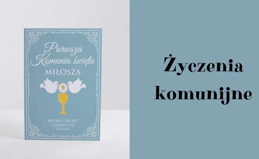 Jakie krótkie życzenia na Komunię? Gotowe teksty z serca