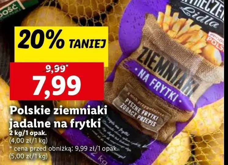 Gdzie kupić ziemniaki na frytki, aby uniknąć rozczarowania?