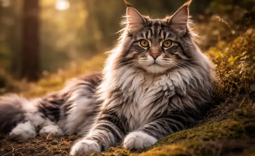 Maine coon - jaki jest naprawdę? Charakter, pielęgnacja i koszty