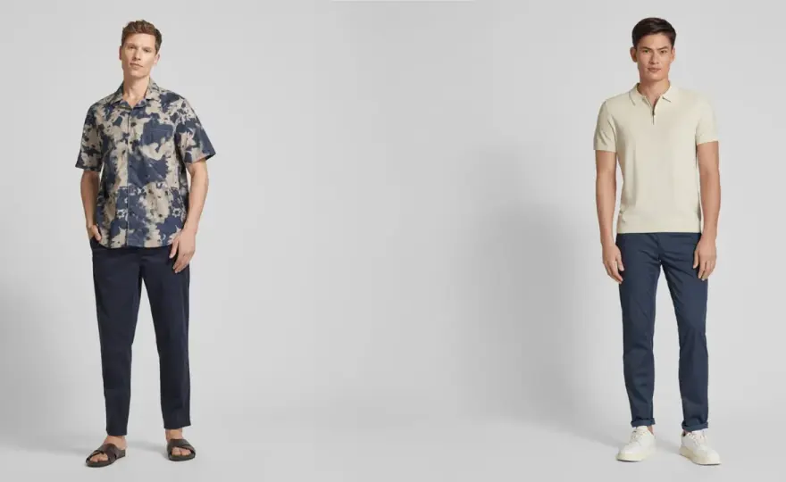 Blaue Chinos kombinieren - So gelingt jeder Look!