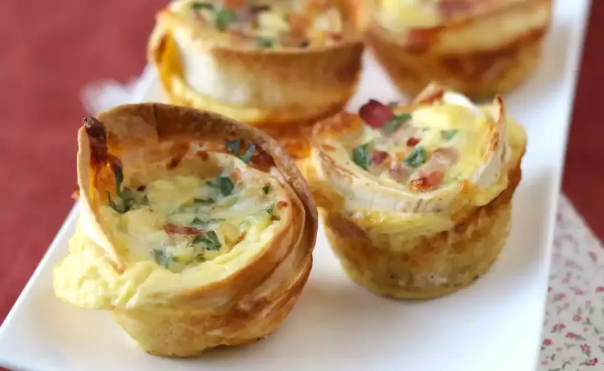 Quiche wrap - la recette rapide et bien tenue