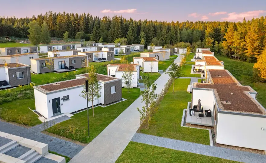 Modernes kleines Haus bauen - So wird wenig Fläche großzügig