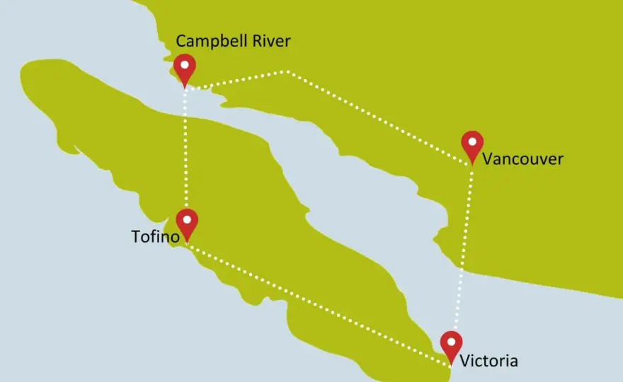 Vancouver Island entdecken - die beste Route für deine Reise