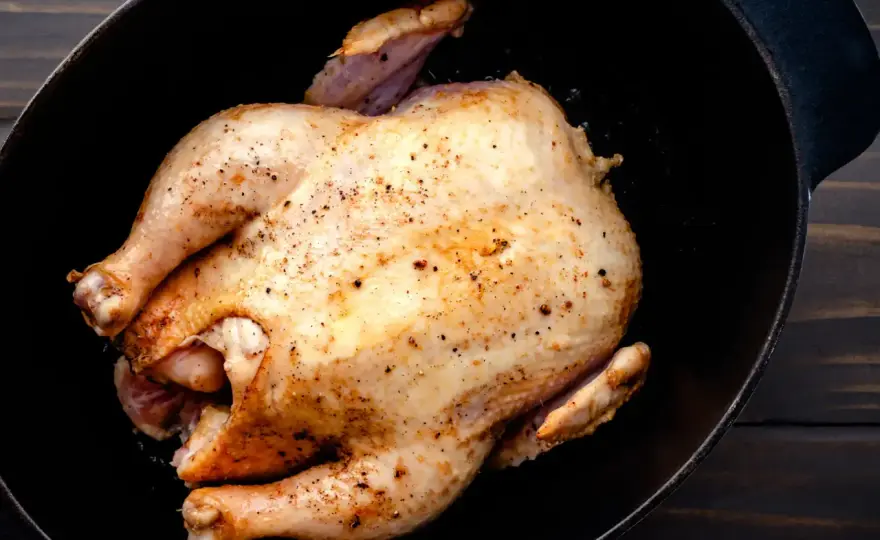 Poulet Calvi - Le secret d'une cuisson moelleuse et savoureuse