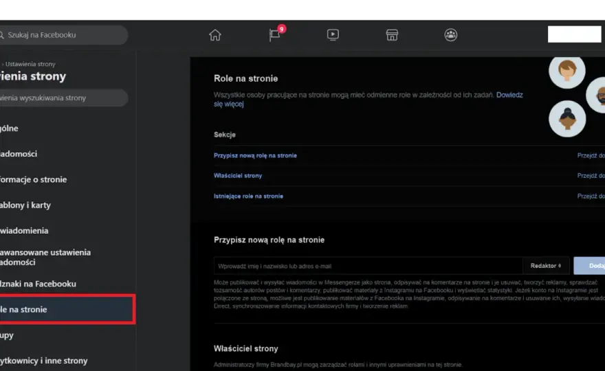 Jak zmienić administratora strony na fb - Instrukcja krok po kroku
