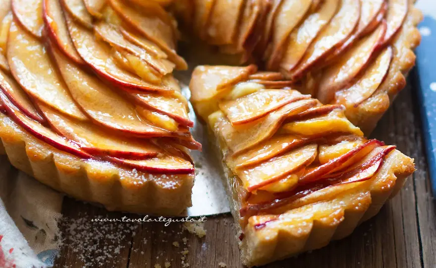 Crostata di mele perfetta - mele giuste, cottura e trucchi