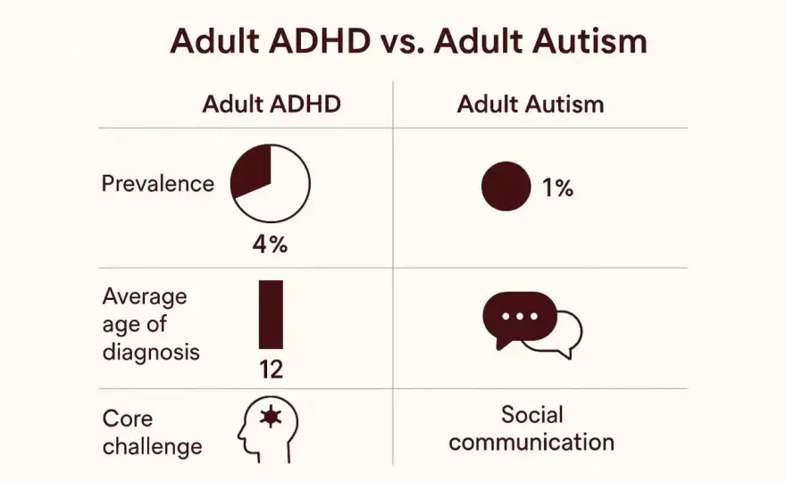 Autyzm u dorosłych - Nierozpoznane sygnały, ADHD i diagnoza