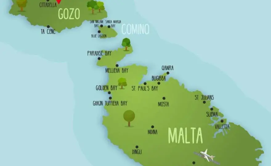 Gdzie leży Malta na mapie? Zaskakujące położenie w Europie
