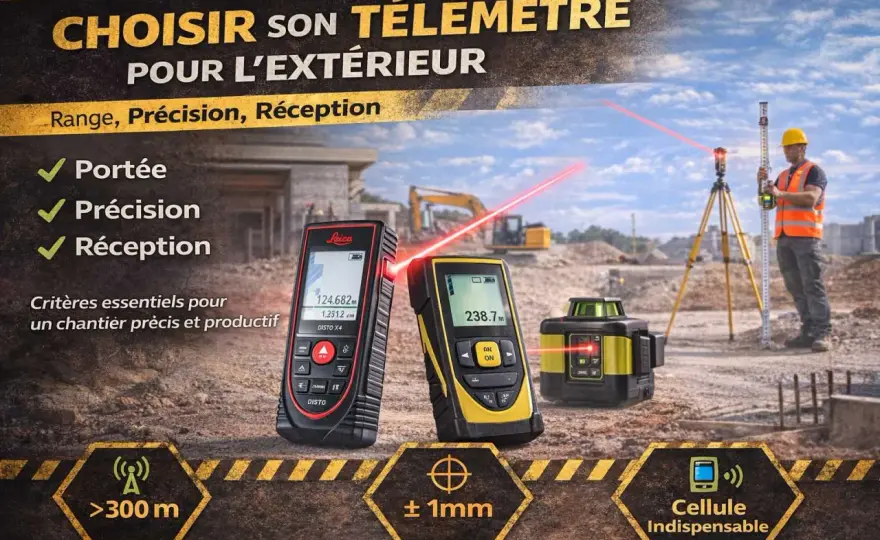 Quel laser de chantier choisir - Évitez les erreurs courantes
