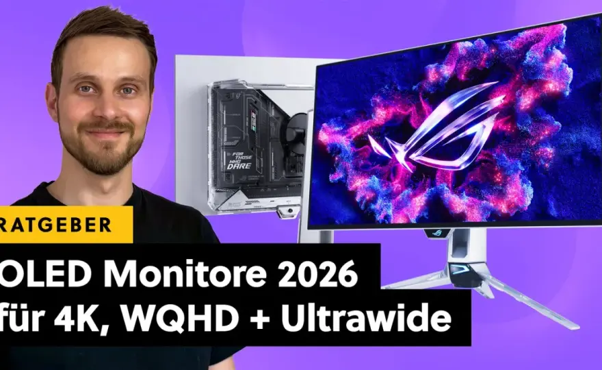 OLED Monitor kaufen - Welcher ist 2026 der Beste für dich?