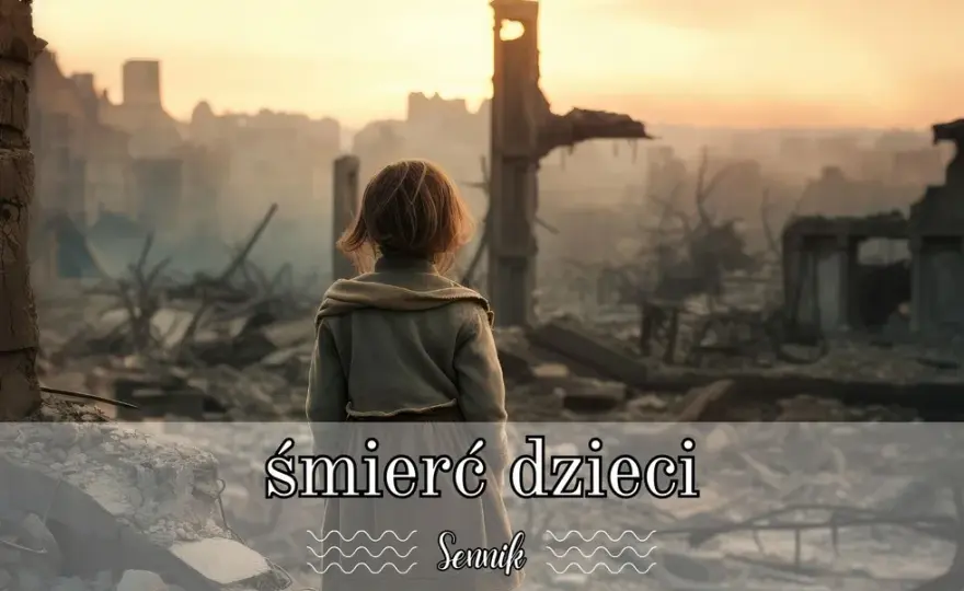 Sennik - śmierć cudzego dziecka i jej symboliczne znaczenie w snach